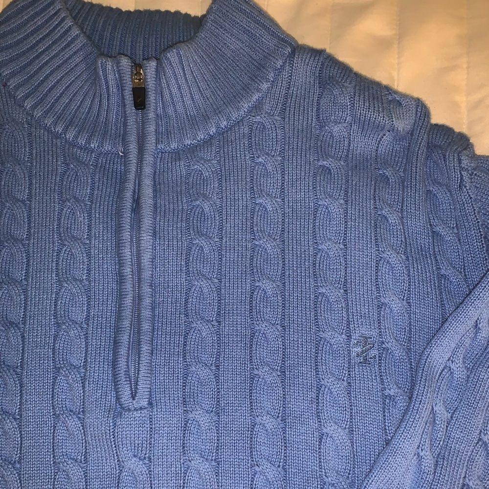 IZOD EST.1937 Blue knitted sweater